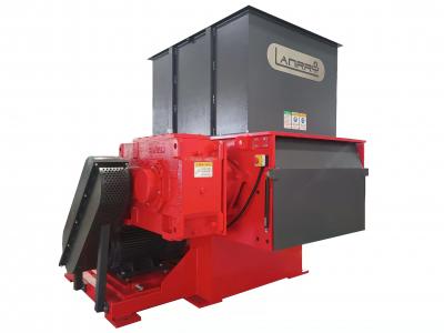 Single shaft shredder for Waste Carpet